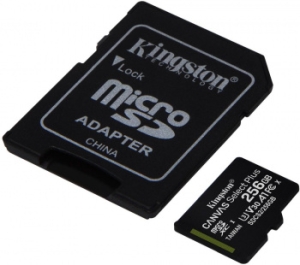   microSDHC 256GB microSDXC Class10 Kingston <SDCS2/256GB> UHS-I Canvas Select up to 100MB/