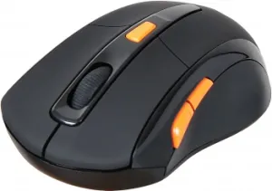  Oklick 585MW black optical (1600dpi) cordless USB (6but)