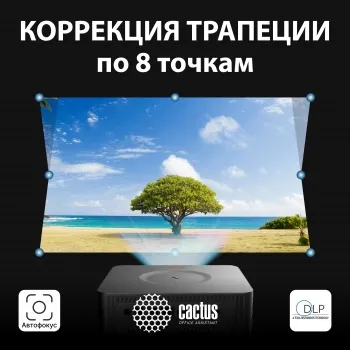  Cactus CS-M1.SG DLP 9600Lm (1920x1080) 200000:1  :20000 1xUSB typeA 1xHDMI 