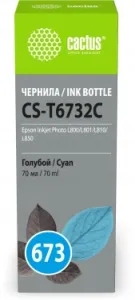  Cactus CS-T6732C 673  70  Epson Inkjet Photo L800/L801/L810/L850