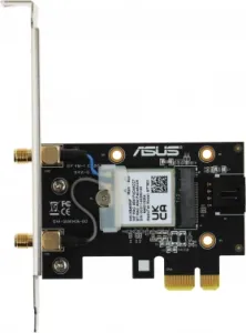   ASUS PCE-AX1800 WIFI 802.11ax, 2402 + 574Mbps PCI-E Adapter, 2 ; 90IG07A0-MO