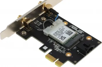   ASUS PCE-AX1800 WIFI 802.11ax, 2402 + 574Mbps PCI-E Adapter, 2 ; 90IG07A0-MO
