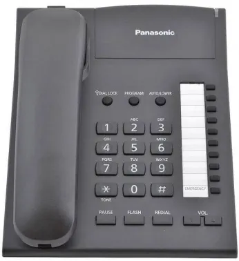  Panasonic KX-TS2382RUB () { ,   ,4 