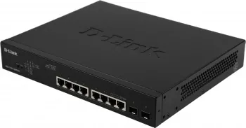  D-Link DGS-1100-10MPPV2/A 8G 2SFP 8PoE+ 