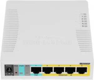 Mikrotik 5PORT 1000M 1SFP CSS106-1G-4P-1S MIKROTIK