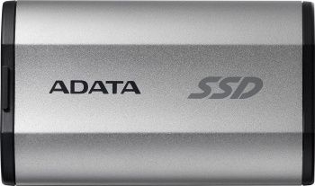   SSD ADATA 1Tb SD810 USB Type-C (2000/2000 Mb/s) metal case grey (SD810-1000G-CSG)