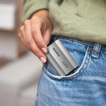   SSD ADATA 1Tb SD810 USB Type-C (2000/2000 Mb/s) metal case grey (SD810-1000G-CSG)