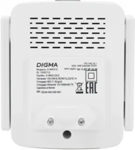    Digma D-WR310 (D-WR310V2) N300 Wi-Fi 