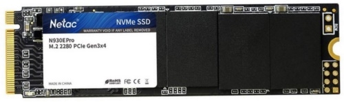  SSD Netac 512Gb M.2 N930E Pro Series <NT01N930E-512G-E4X> Retail (PCI-E 3.1 x4, up to 208
