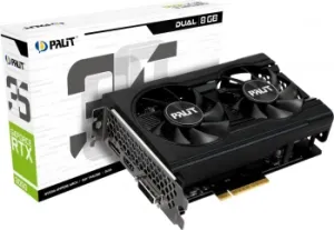  Palit PA-RTX3050 DUAL RTX3050 8Gb 128bit GDDR6 1552/14000 DVIx1 HDMIx1 DPx1 HDCP Ret