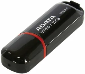   ADATA Flash Drive 32Gb UV150 AUV150-32G-RBK {USB3.0, Black}