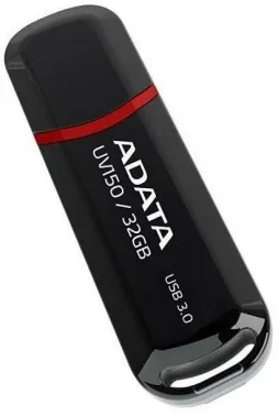   ADATA Flash Drive 32Gb UV150 AUV150-32G-RBK {USB3.0, Black}
