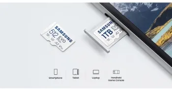   microSDXC 512GB Samsung MB-MC512SA/EU EVO Plus + adapter