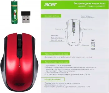  Acer OMR032 /  (1600dpi)  USB (4but)
