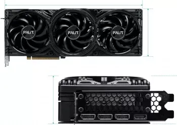  Palit RTX 5080 GamingPro GDDR7 256bit 3xDP HDMI 3FAN RTL