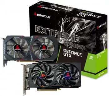  Biostar VN1666TF69 GTX 1660Ti 6G 192 bit GDDR6 1500/1200 DVIx1 HDMIx1 DPx1 HDCP Ret