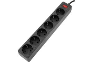   5bites GARDA SP6B-518 6S / 3*0.75MM2 / 1.8M / BLACK