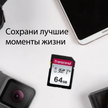   SD 64GB Transcend SDC UHS-I U3