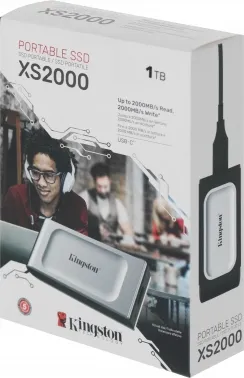    Kingston 1TB Portable SSD XS2000