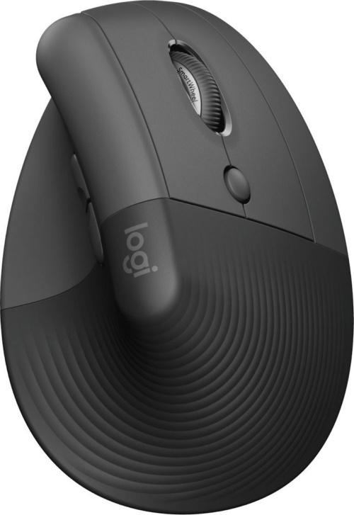Мышь Logitech LIFT Graphite (400-4000 dpi Bluetooth USB-ресивер Logi Bolt® 4 настраиваемые кнопки)