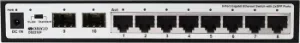   ORIGO Unmanaged Switch 8x1000Base-T, 2x1000Base-X SFP, metal case