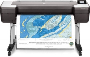  HP DesignJet T1700dr 44-in PostScript Printer