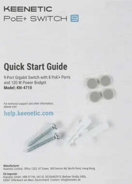   PoE-Switch KEENETIC KN-4710 IEEE 802.3af