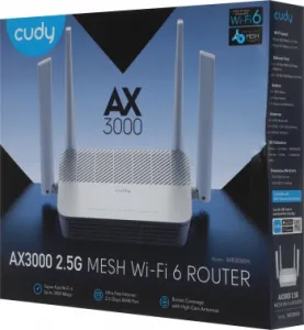   Cudy WR3000H AX3000 100/1000/2500BASE-T
