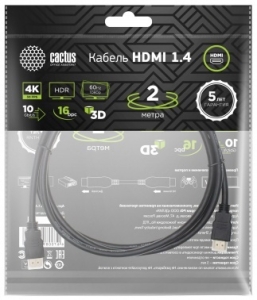  - Cactus CS-HDMI.1.4-2 HDMI (m)/HDMI (m) 2.   