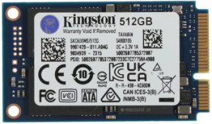   SSD KINGSTON KC600 SKC600MS/512G MSATA 512GB