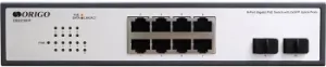  PoE- ORIGO Unmanaged Switch 8x1000Base-T PoE, 2x1000Base-X SFP, PoE Budget 1