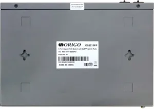  PoE- ORIGO Unmanaged Switch 8x1000Base-T PoE, 2x1000Base-X SFP, PoE Budget 1