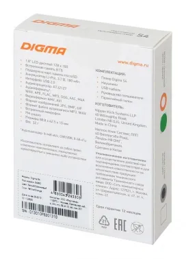  Hi-Fi Flash Digma S4 8Gb //1.8/FM/microSDHC