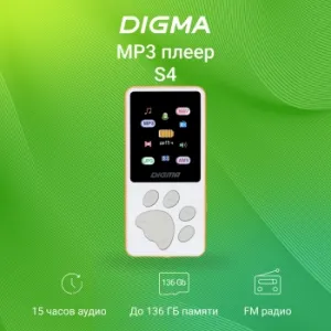  Hi-Fi Flash Digma S4 8Gb //1.8/FM/microSDHC