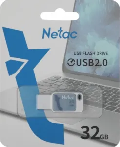   Netac 32Gb UA31 NT03UA31N-032G-20BL USB2.0 