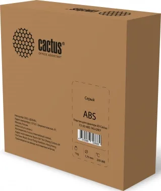    3D Cactus CS-3D-ABS-1KG-GREY ABS d1.75 1 1.