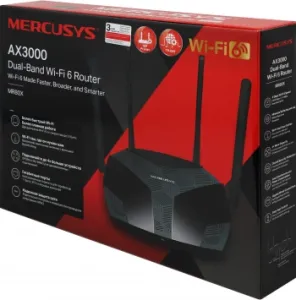  MERCUSYS AX3000 Wi-Fi 6,  574 /  2,4  +  2402 /  5 , 