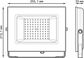   LED 100 IP65 6500 . Gauss 613100100