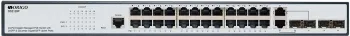  ORIGO Managed L2 Switch 24x1000Base-T PoE, 2x1000Base-X SFP, 2xCombo 1000Base-T/SFP, PoE 