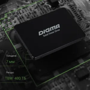  SSD Digma SATA III 1Tb DGSR2001TS93T Run S9 2.5