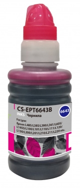  Cactus CS-EPT6643B 100  Epson L100/L110/L120/L132/L200/L210/L222/L300/L312/L35