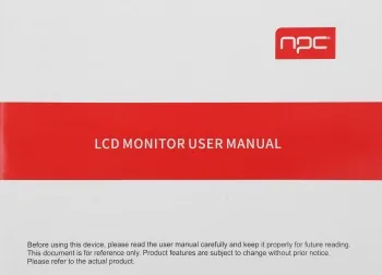  23.8 NPC MQ2409-A VA 1920x1080, 75 , 5 , 16:9, 250 /2, 1HDMI, 1VGA, 