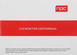  23.8 NPC MQ2409-A VA 1920x1080, 75 , 5 , 16:9, 250 /2, 1HDMI, 1VGA, 