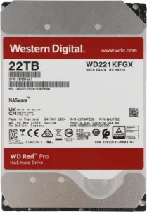   22TB 7200 RPM, SATA 6 Gb/s, CMR, 512 MB Cache,  3.5;