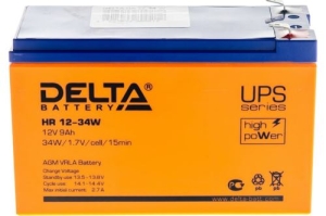  Delta HR 12-34W (12V, 9Ah)
