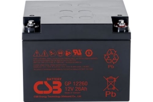  CSB GP-12260 (12V, 26Ah)  UPS  F2