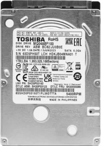   Toshiba 1Tb 5400rpm MQ04ABF100 128Mb 2.5  SATA-III