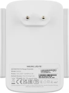    Mercusys ME60X AX1500 10/100/1000BASE-TX 