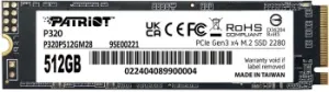 SSD   M.2 2280 512GB P320 P320P512GM28 PATRIOT