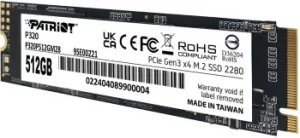 SSD   M.2 2280 512GB P320 P320P512GM28 PATRIOT